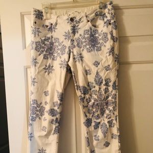 H&M Jeans with design Size 8